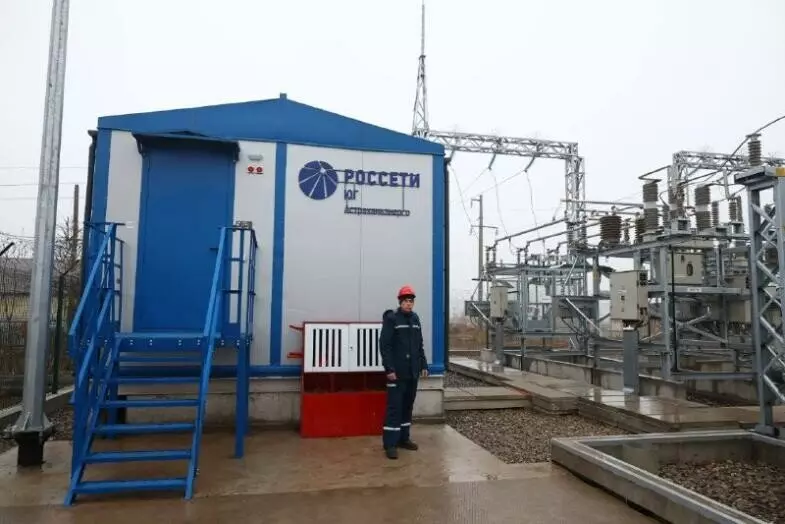 Фото 2 для поста «Астрахань: Под Астраханью открыли подстанцию»