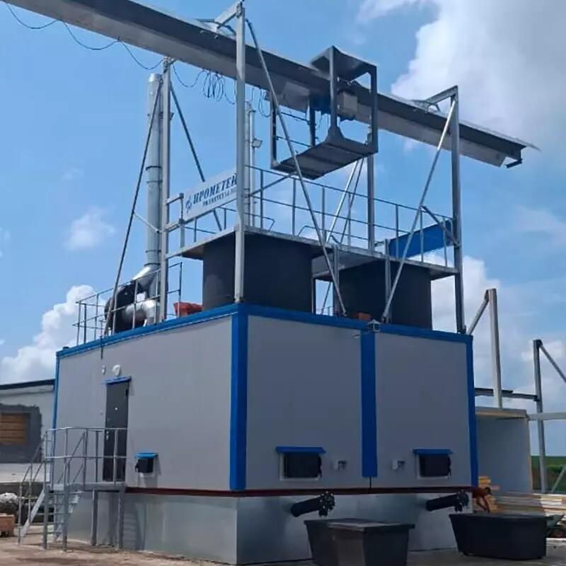 Реализация проекта автоматической угольной блочно-модульной котельной с номинальной тепло производительностью 1600 кВт