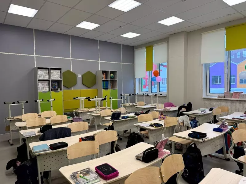 Картинка 1 для публикации «Детские сады и школы: Состоялось открытие новой школы 686 в Пушкинском районе Санкт Петербурга на 1925 мест»