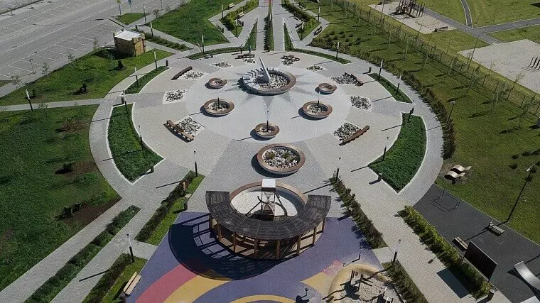 Сквер "Песочные часы"