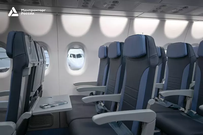 Фото 1 для публикации «Авиация: 100 получил полностью российский интерьер»