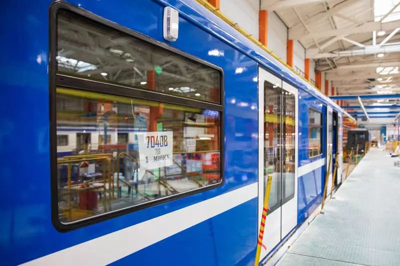 Изображение 3 для новости «Российский Метровагонмаш собрал новые поезда для Минского метро»