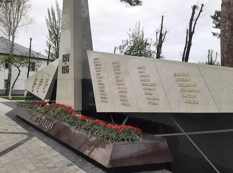 Мемориальный комплекс «Памяти Павших» авиаторам Тюмени (фото автора)