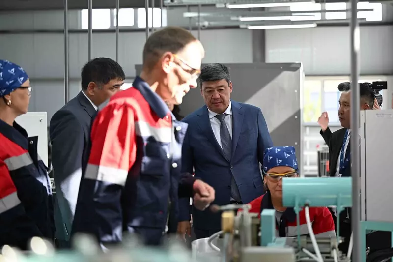 Завод по производству взрывматериалов для горной отрасли запущен в Кыргызстане при поддержке Ростеха