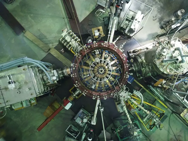 Токамак Глобус-М2 Физико-технического института им. А. Ф. Иоффе РАН. Фото предоставлено коллективном Глобус-М2.