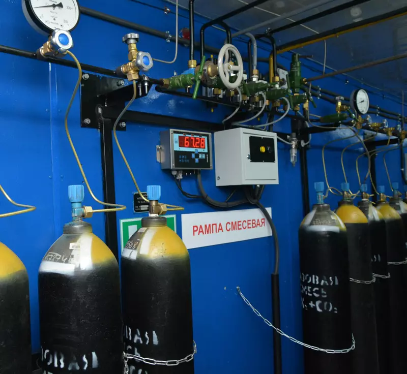 Пищевые газовые смеси теперь и в Красноярске