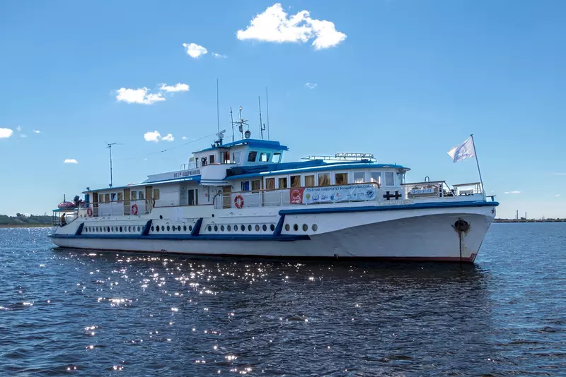 №3 для поста «Экология: ВГУВТ отправил в первый рейс экспедицию Плавучий университет Волжского бассейна 2023 года»