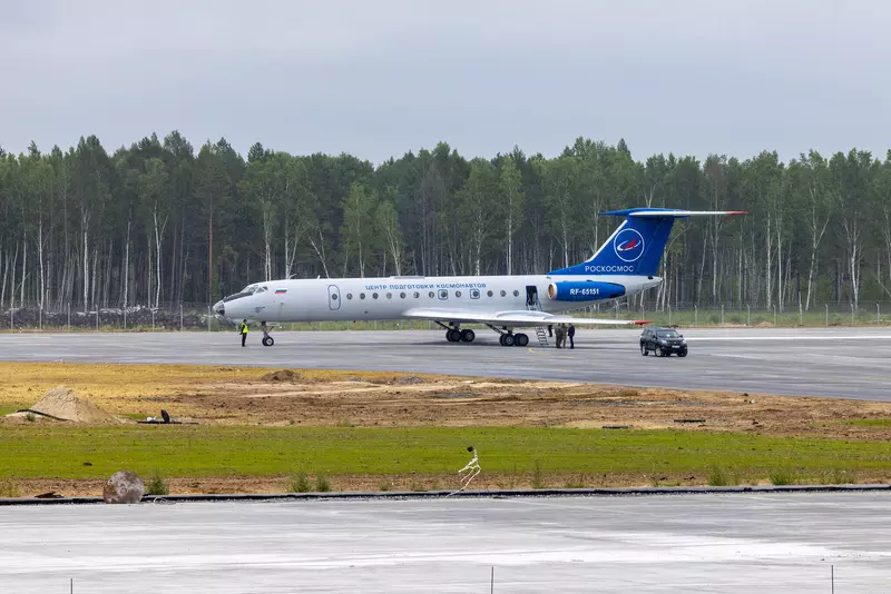 Аэропорт космодрома Восточный принял первый самолет