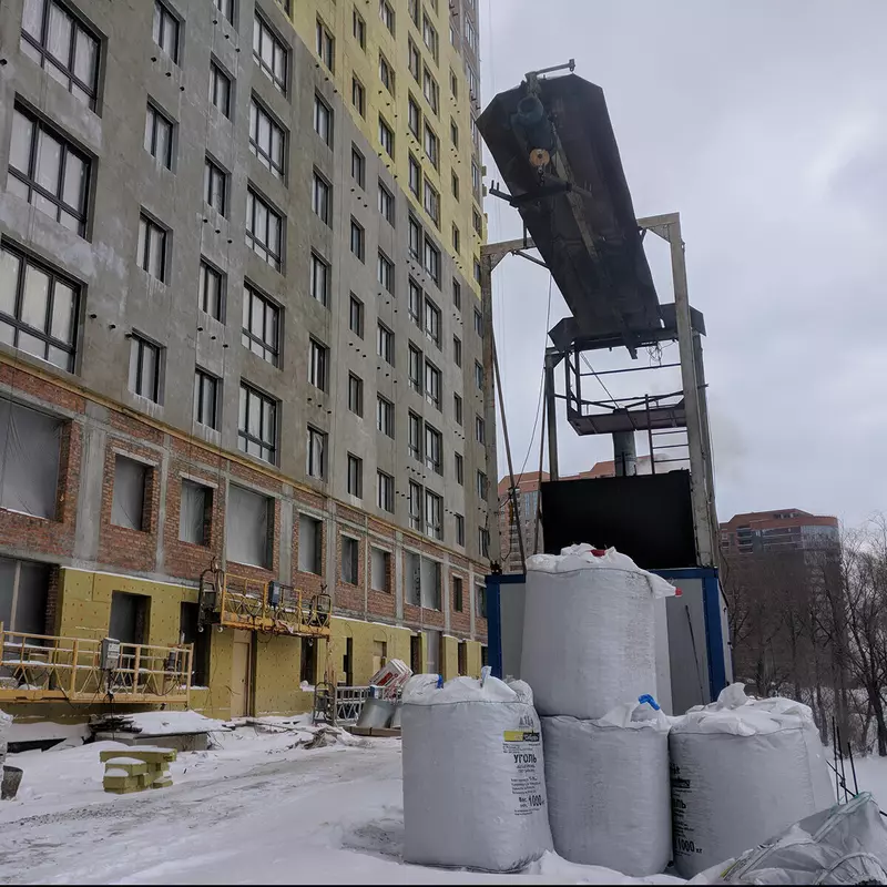 Временное теплоснабжение строительства