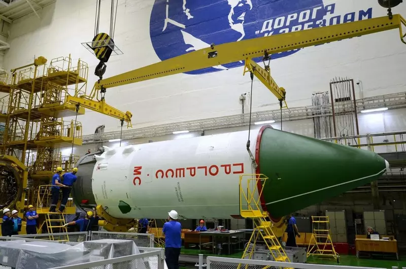 Прогресс МС 31 готовится к старту с Байконура