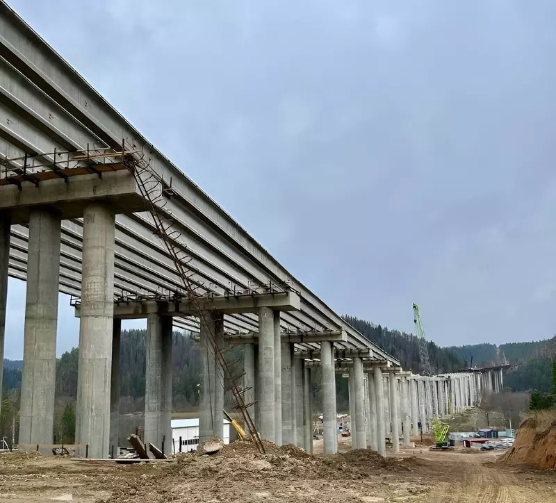 Картинка 1 для статьи «Фотофакты: Ход реконструкции некоторых участков автодороги М 5 Урал»