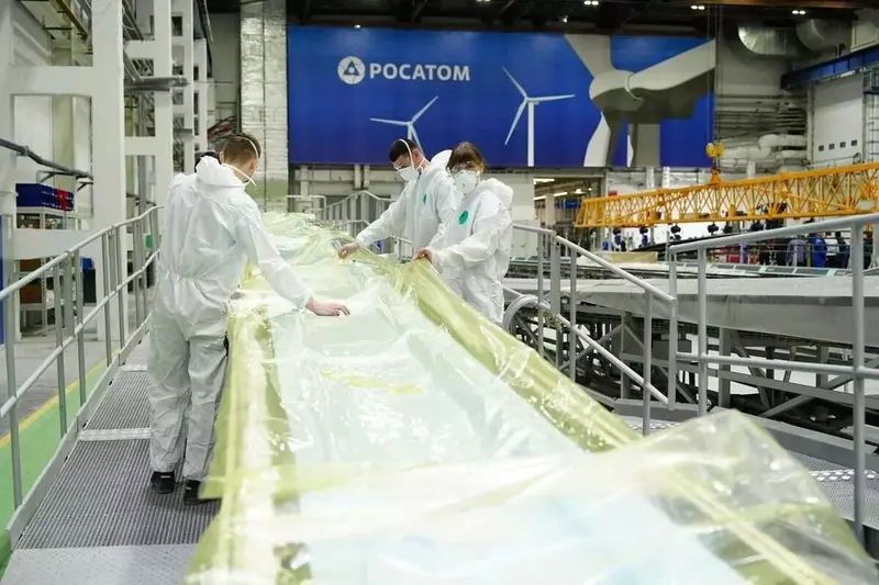 Начал работу первый завод по производству российских композитных ветролопастей