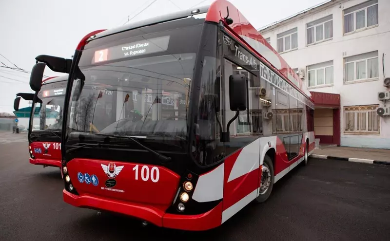 В Тулу поступили два новых троллейбуса Авангард