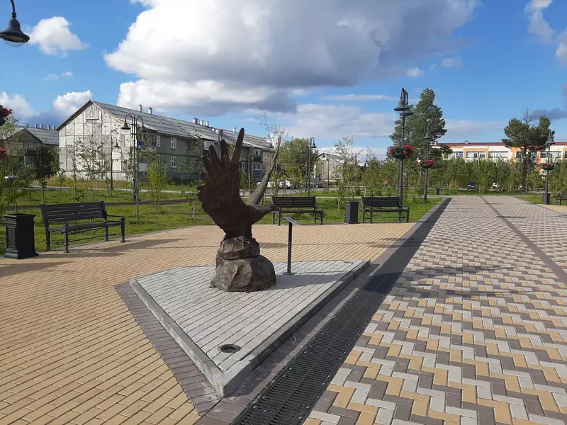 Сквер "Дружбы народов" (фото автора)