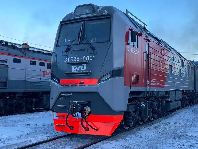 На БАМе началась эксплуатация новейших тепловозов 3ТЭ28