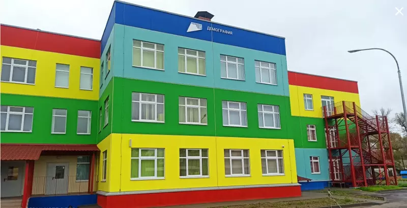 В Волгоградской области завершено строительство нового детского сада с бассейном