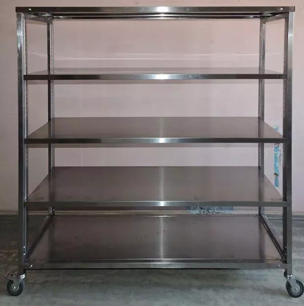 Изображение №2 для статьи «лаборатория: Простота и мобильность исполнения лабораторный стеллаж Стеллар У 2Э от АНО АВТех»