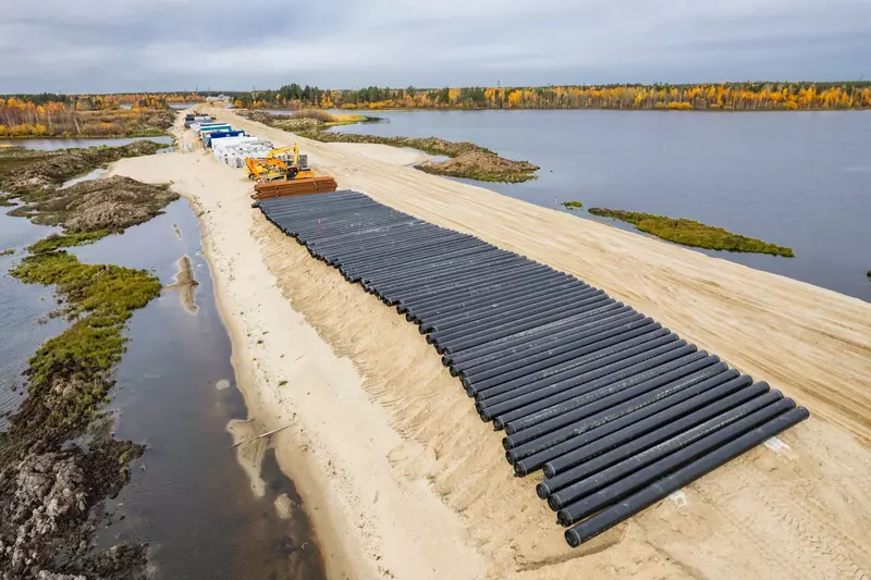 Картинка №15 для «Строительство второго моста через реку Обь в Сургуте итоги летнего сезона 2024 года»