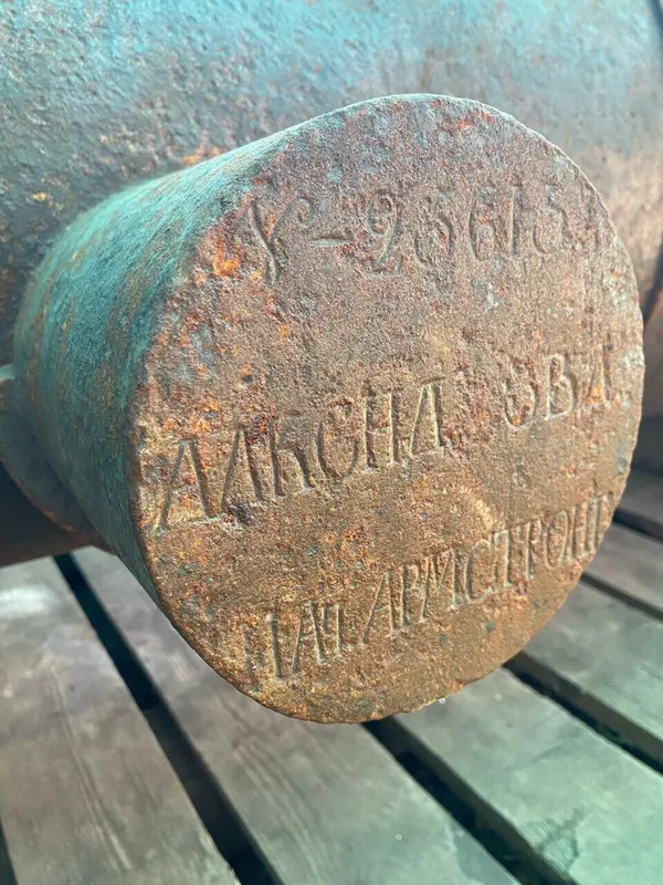 #6 для публикации «лазерная сварка: ВИТУЛУС СМЕ докладывает пушки в Севастополе лазером почистили на отлично»