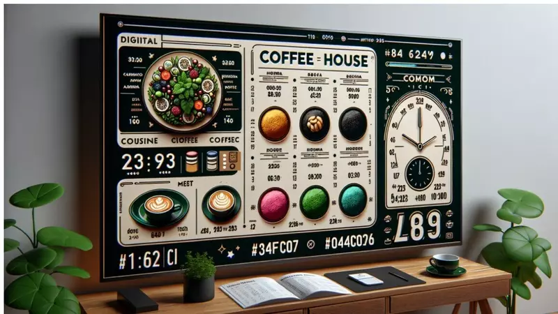 Картинка #2 для новости «Digital Signage: Применение технологий ИИ в создании дизайна слайд шоу для рекламы продуктов и разнообразных блюд»