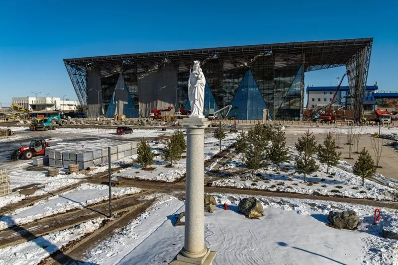 Иллюстрация №3 для статьи «Ход строительства нового терминала аэропорта Благовещенска»