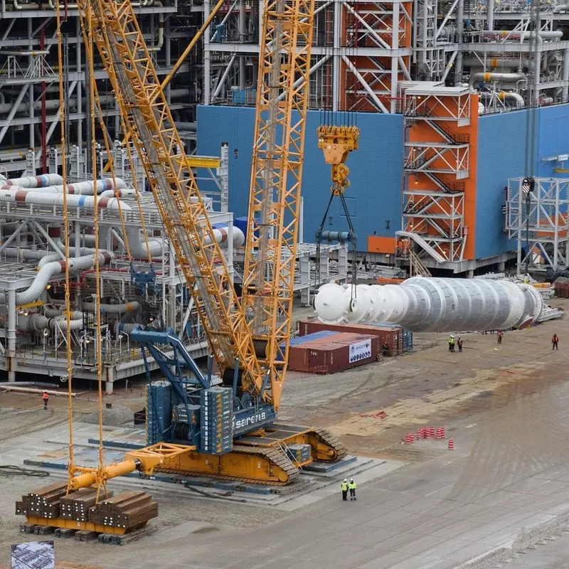 Фото №67 для поста «Проект Ямал СПГ в Сабетте часть 3»