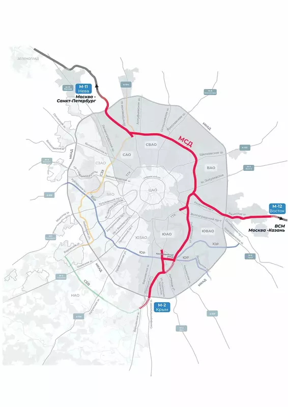 Иллюстрация #2 для статьи «дорожное строительство: Итоги дорожного строительства в Москве в 2023 году»