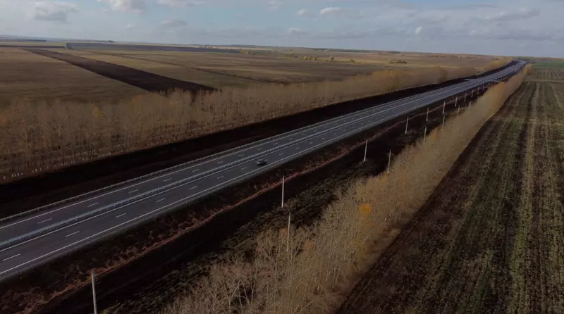 В Татарстане ввели в эксплуатацию первый участок трассы Казань Екатеринбург