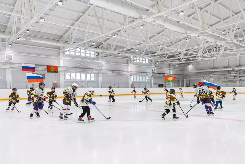 Картинка 2 для статьи «Липецкая область: Под Липецком открыли новый ледовый комплекс»