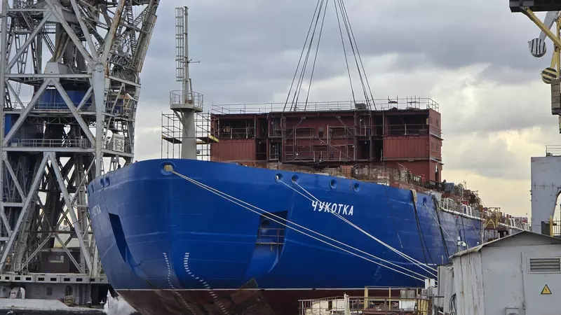 Балтийский завод выполнил важный этап сборки нового атомохода