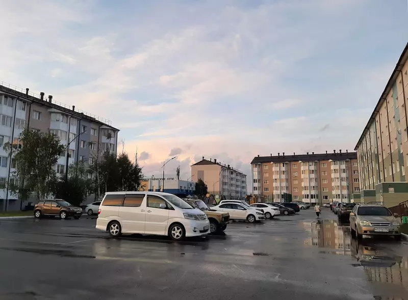 Новостройки Ноябрьска (фото автора)