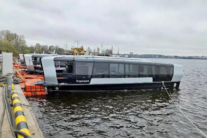Иллюстрация №2 для «Санкт-Петербург: ГТЛК приняла четыре электросудна проекта Экобас для Москвы реки»