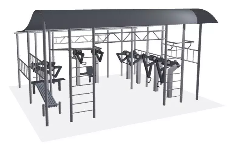 Пора заняться спортом в атлетическом павильоне есть все необходимое для этого