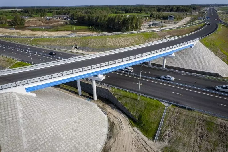 Иллюстрация #4 для публикации «Югра: В Югре продолжаются работы по строительству второго мостового перехода через реку Обь»