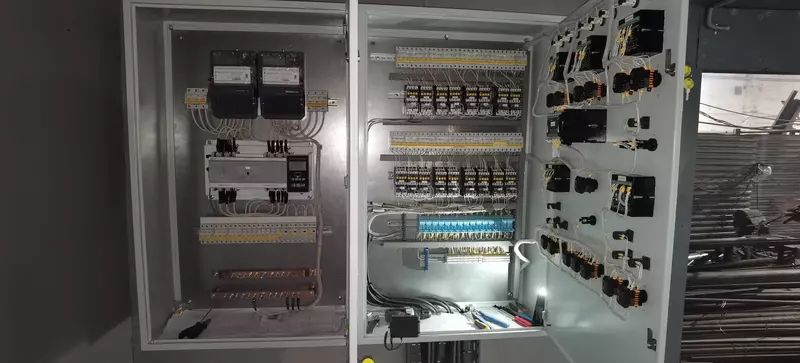 Сборка электрошкафа котельной