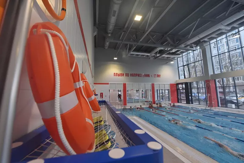 Картинка 3 для публикации «Москва: Новый ФОК с бассейном открыт на западе Москвы»