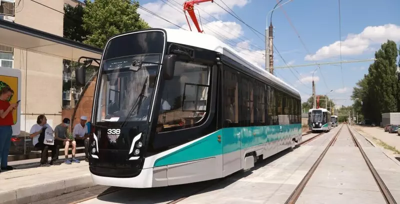 Трамваи предприятия Роскосмоса запустили с пассажирами в Липецке