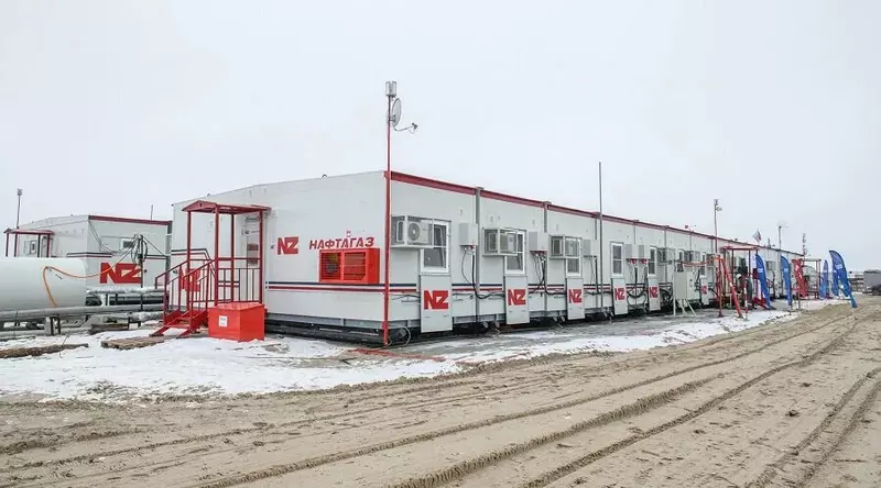 Вахтовый буровой городок Вынгапуровского месторождения