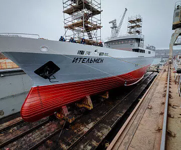 Иллюстрация #3 для «Объединенная судостроительная корпорация: ОСК спустила на воду новый краболов проекта 03141»