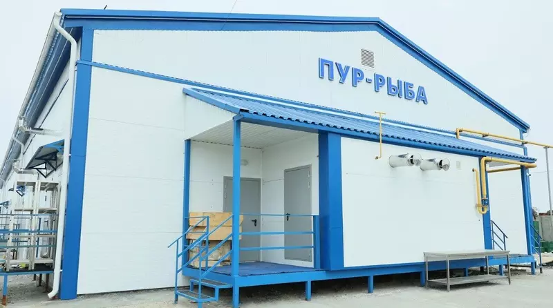 Новый цех завода Пур рыба построен на Ямале