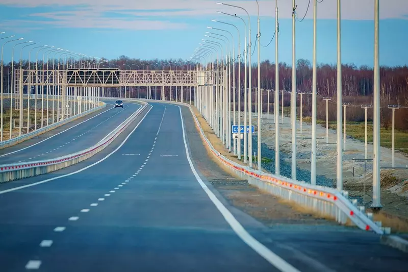 #5 для новости «дорожное строительство: Фотофакт открыт мост Звезда Оби»