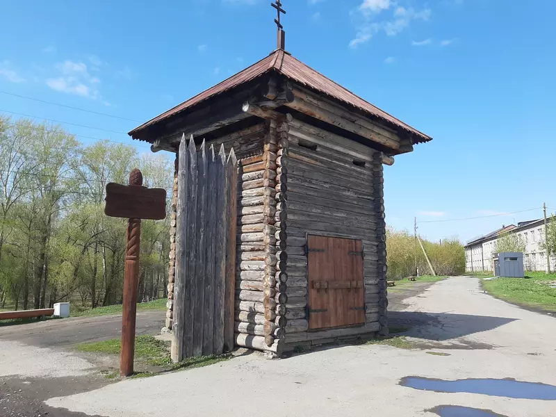 Реконструкция башни Ирбитского острога (фото автора)