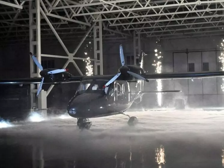 Дагестанский завод АО Концерн КЭМЗ представил новый многоцелевой самолет Альфа КМ