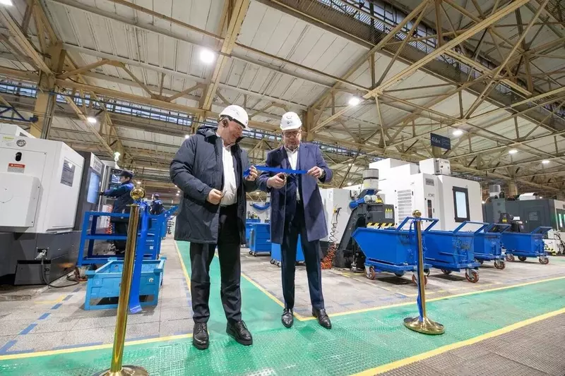 Картинка #1 для поста «Новые заводы и цеха: Больше не импорт в Мытищах запустили линию для ключевых компонентов вагонов метро»