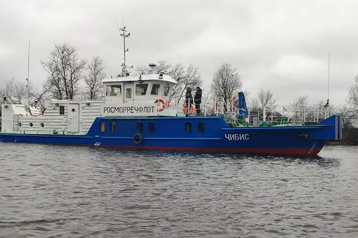 Картинка №2 для поста «Росморречфлот: Обстановочные суда Стерх и Чибис успешно завершили ходовые испытания»