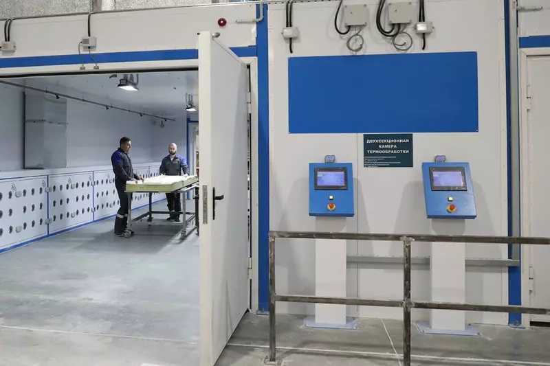 В Твери на Промтехнопарке КСК введен новый комплекс термообработки изделий из композитов