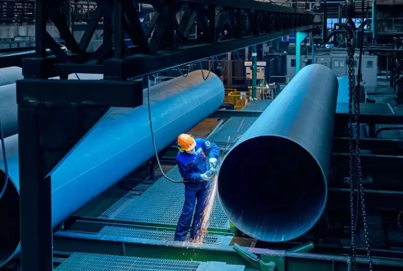 Северсталь начала выпуск труб большого диаметра со стеклотермопластовым покрытием