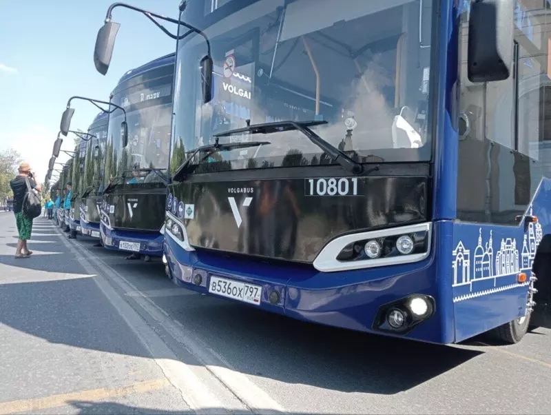 ГТЛК поставила 35 автобусов в Астрахань