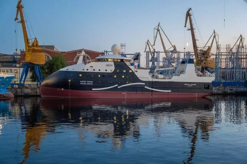 Сдан головной траулер процессор Капитан Соколов проекта 170701