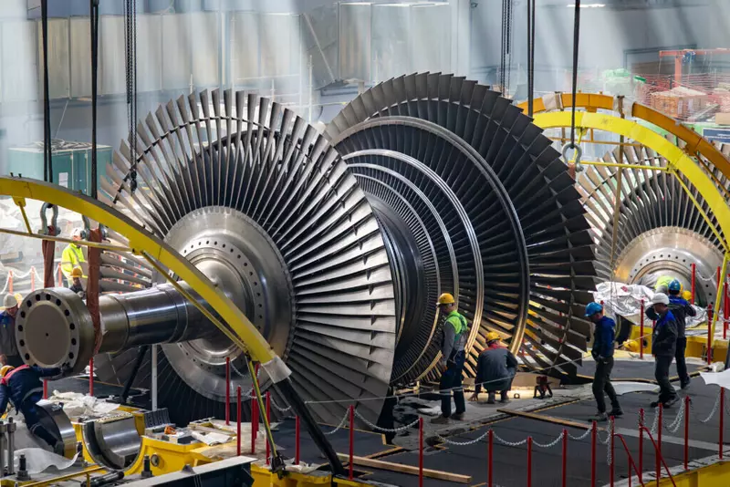 Картинка #2 для новости «АЭС «Аккую»: На первом энергоблоке АЭС Аккую установлен ключевой компонент турбины»